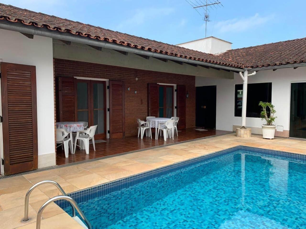 4 Suites, Ar Cond Tv, Internet, Piscina,150 Mts Praia! Aceitamos Pet! Guarujá Exterior foto